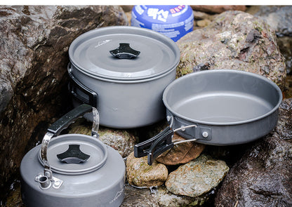 Outdoor Camping Portable Stove Combination